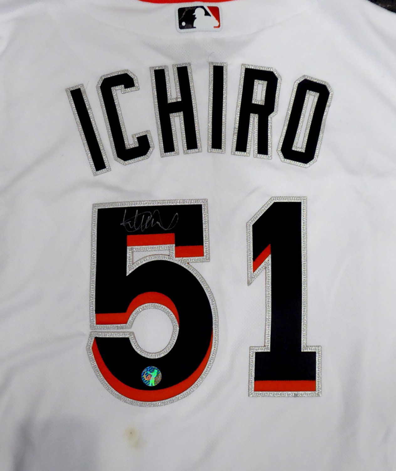Ichiro Suzuki Autographed Signed Miami Marlins Authentic White