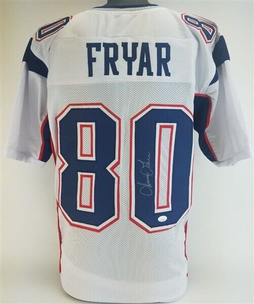 Irving Fryar Autographed Signed New England Patriots Jersey (JSA COA) Super  Bowl Xx W.R.