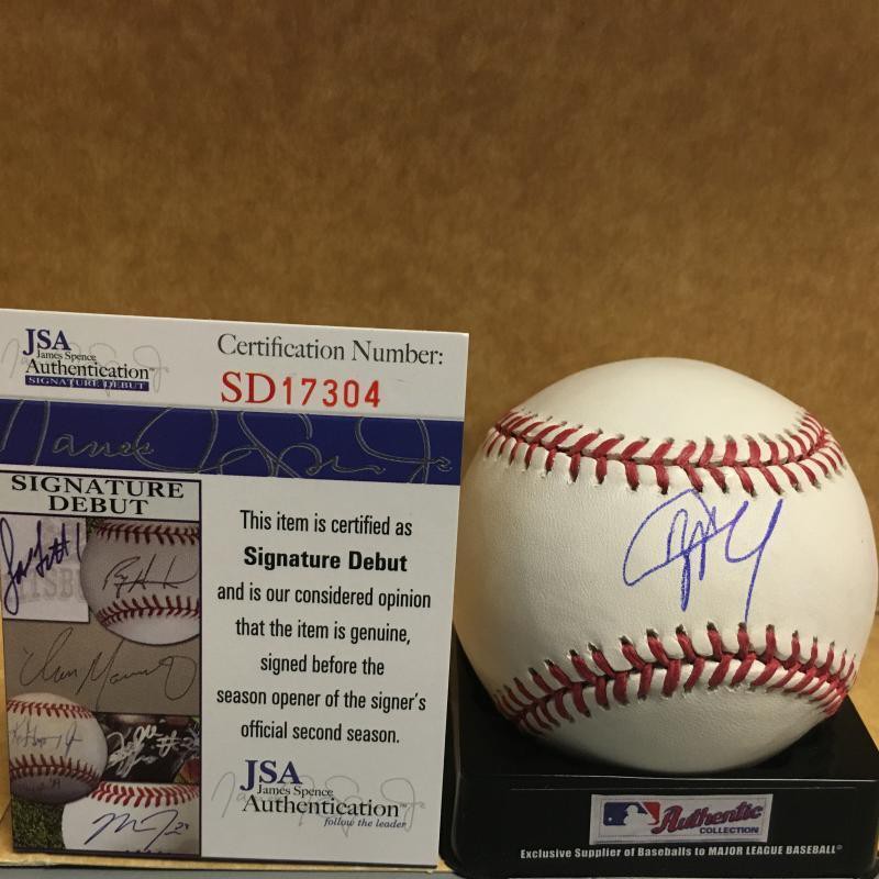 JP Crawford Autographed Jersey & Baseball