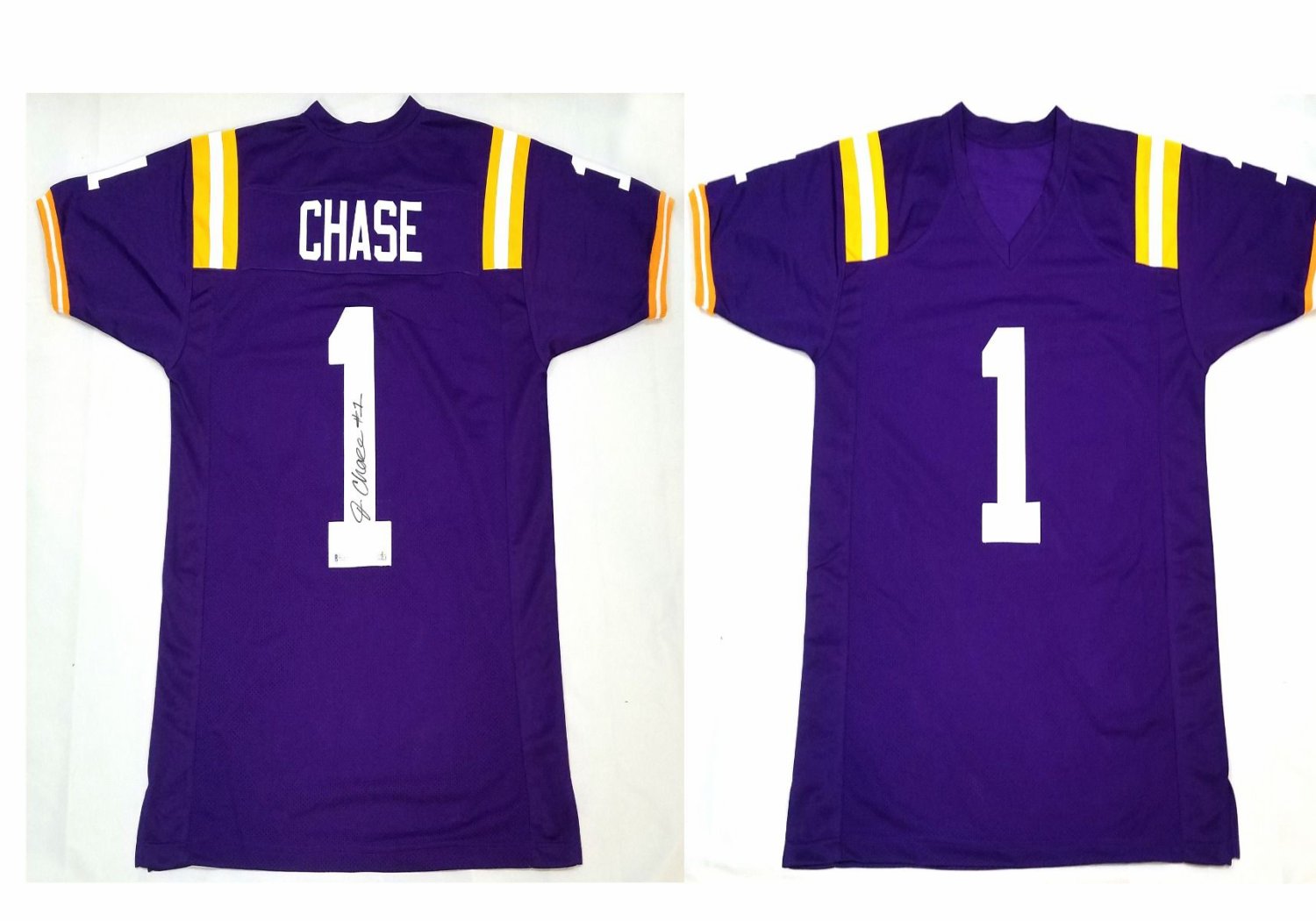 custom lsu jersey purple