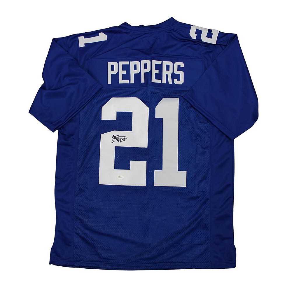 Jabril Peppers Autographed Signed New York Giants Custom #22 Jersey - JSA  Authentic