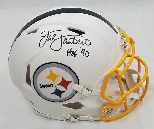 Jack Lambert Pittsburgh Steelers Signed Autographed Mini Helmet