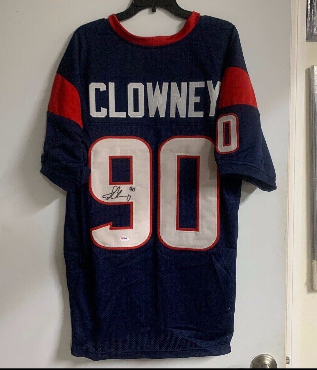 Jadeveon Clowney Autographed Signed Houston Texans Custom Jersey PSA COA