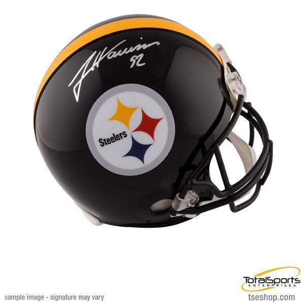 james harrison signed helmet