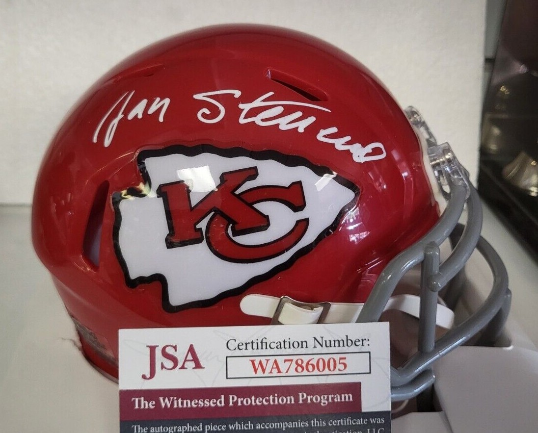 Jan Stenerud Autographed Kansas City Chiefs Football Jersey