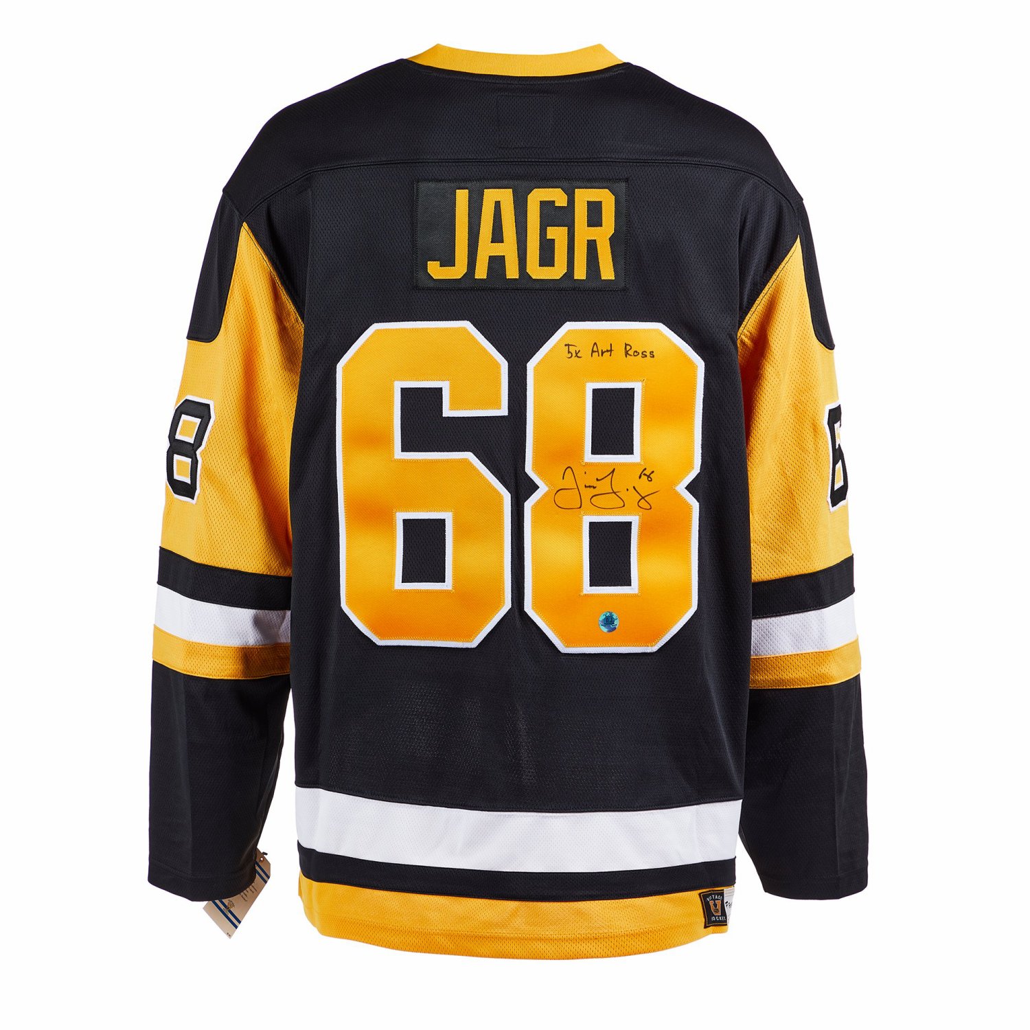Jaromir Jagr Pittsburgh Penguins Autographed Authentic Jersey