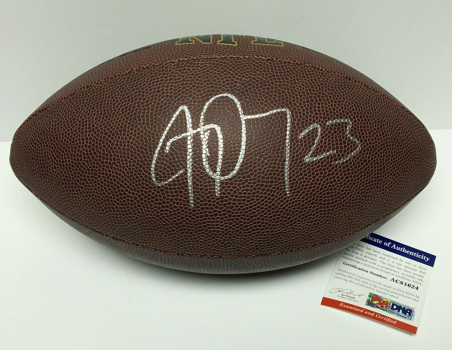 Jay Ajayi Autographed Signed Wilson Nfl Super Grip Football Philadelphia Eagles Psa