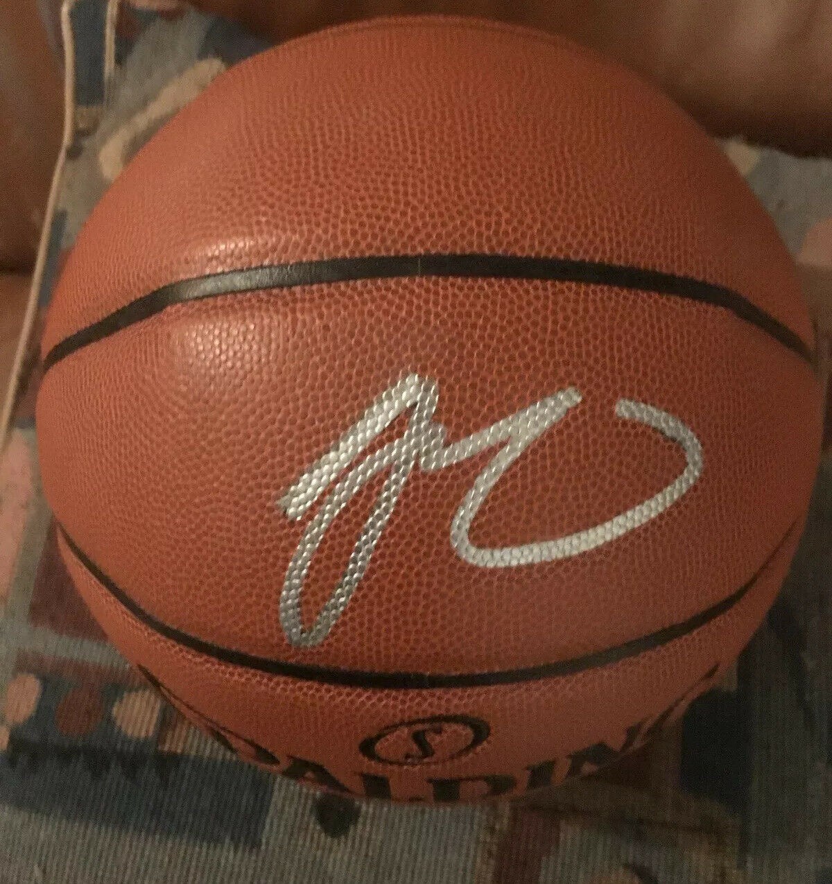 Jayson tatum autographed basketball