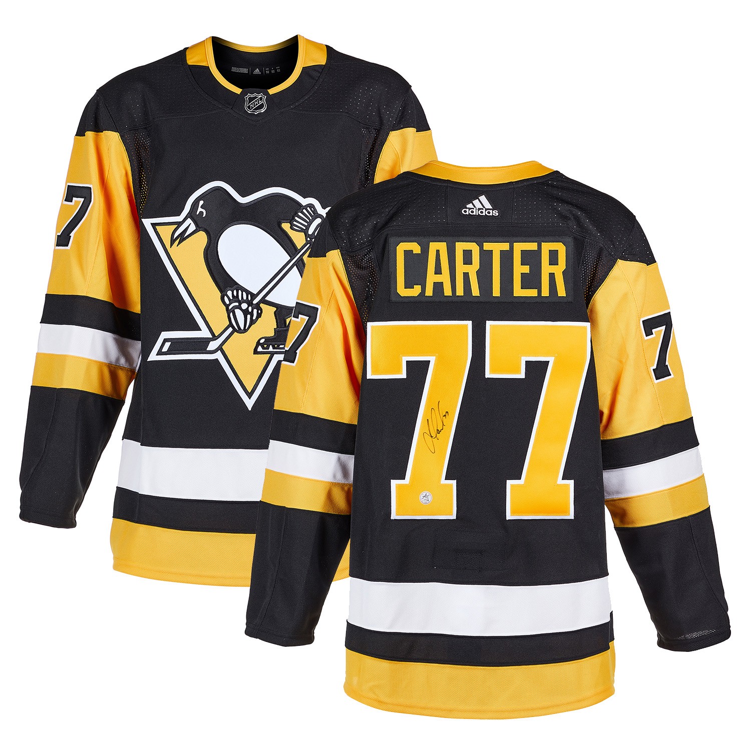 Jeff Carter Signed Pittsburgh Penguins Jersey Psa/Dna Coa Autographed