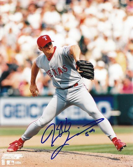 Jeff Zimmerman Autographed Signed Photo Texas Rangers - Autographs