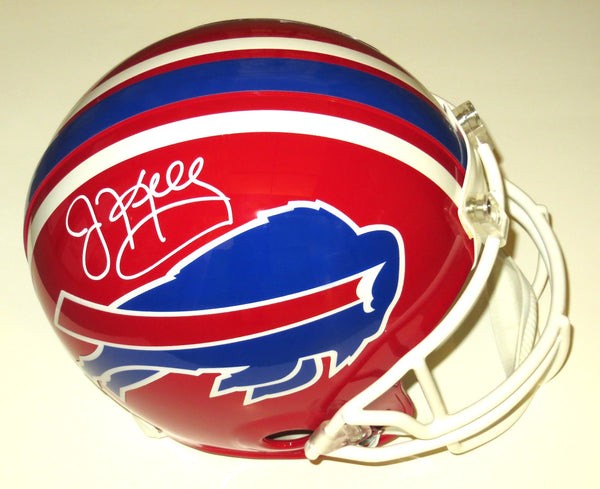 Jim Kelly Autographed Signed Buffalo Bills Riddell Authentic Pro