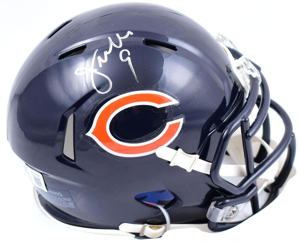 Jim Mcmahon Autographed Signed Chicago Bears Speed Mini Helmet- Beckett W  Hologram