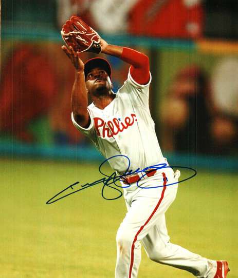 Jimmy Rollins Autographed Signed Photo Philadelphia Phillies - Autographs
