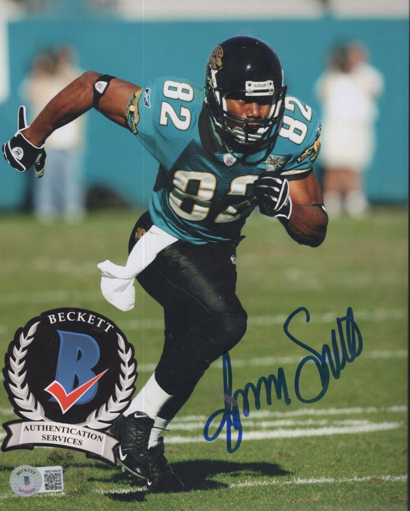 Jimmy Smith Autographed Signed Jacksonville Jaguars 8X10 Photo Beckett