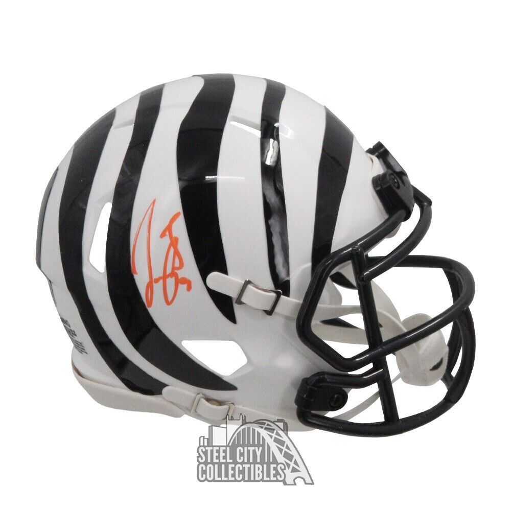 Joe Burrow Autographed Signed Cincinnati 2022 Alt Speed Mini Football Helmet  - Fanatics
