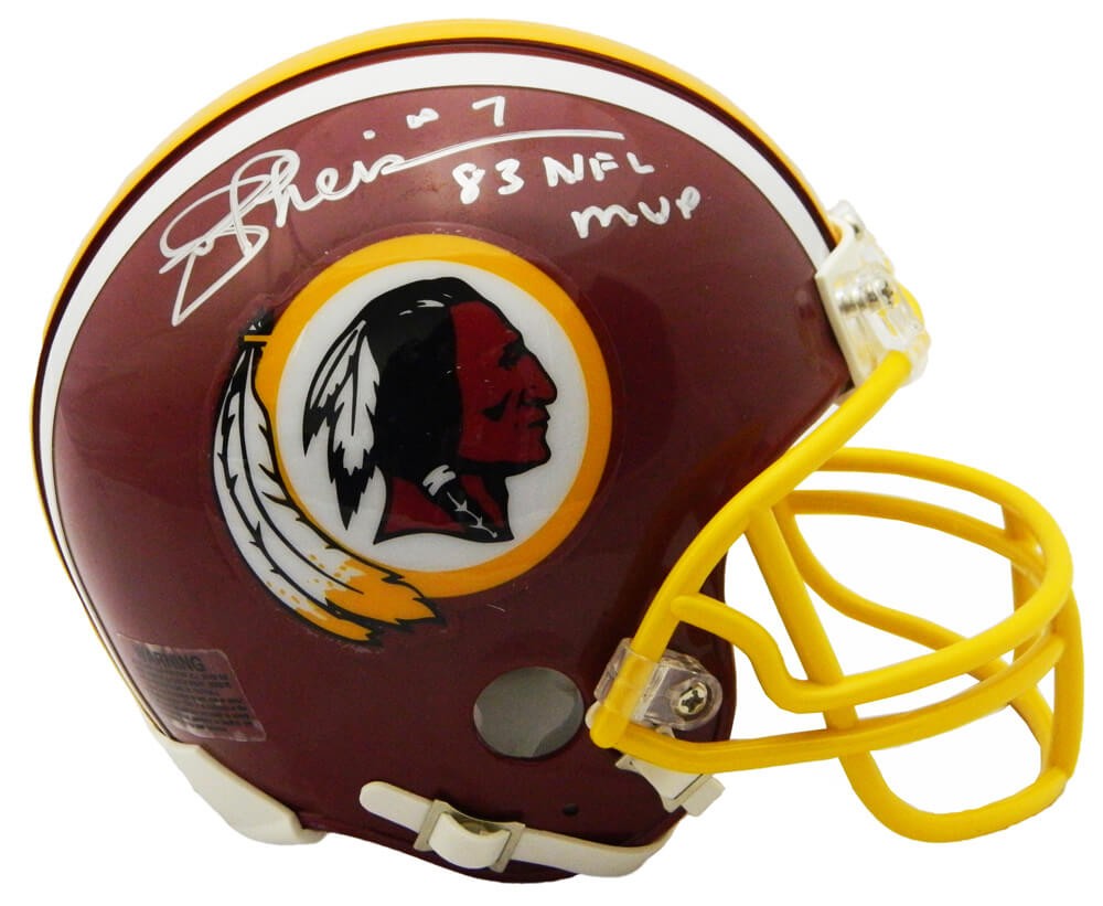 Joe Theismann Autographed Signed Washington Redskins 1982 Style