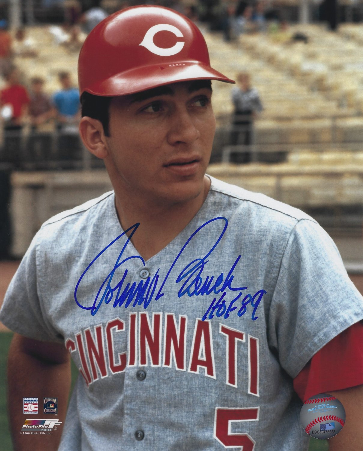 Johnny Bench - Jersey Signed