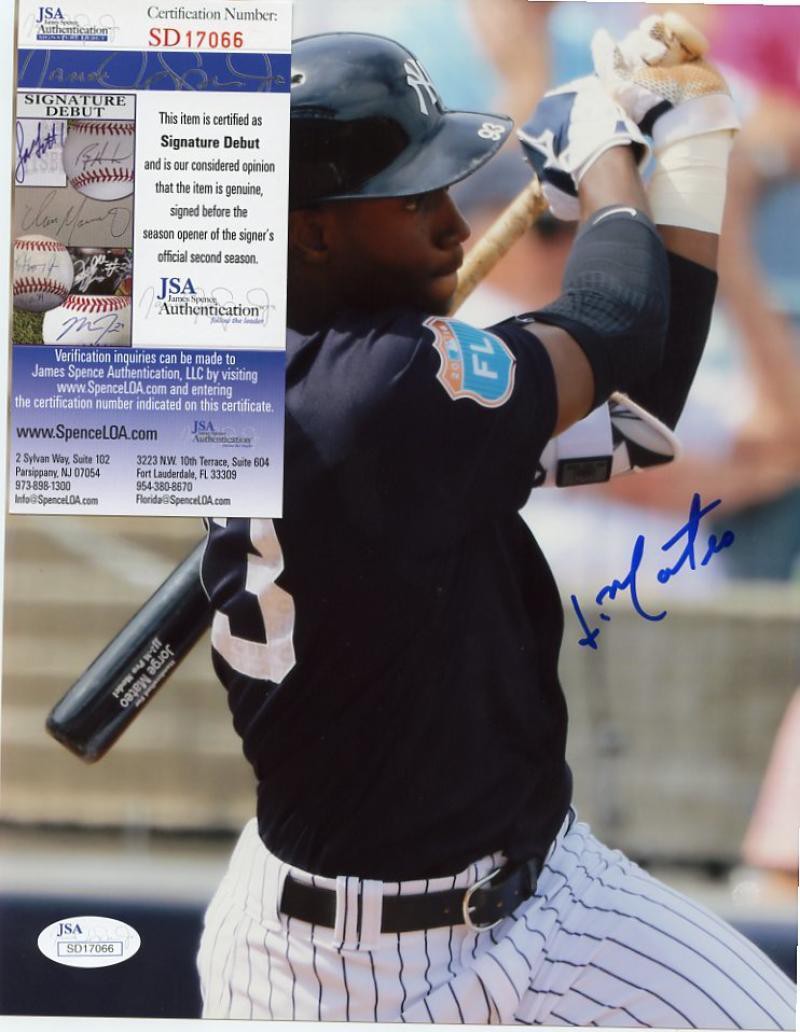 Jorge Mateo: Baseball Card - Autographed