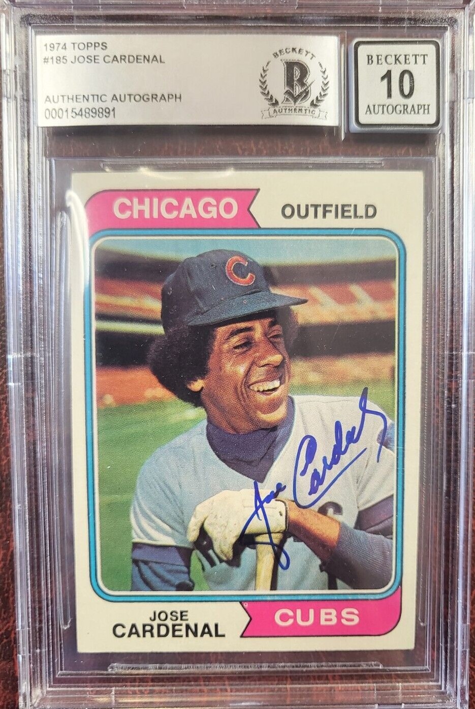 Jose Cardenal - Chicago Cubs  Chicago cubs, Chicago cubs baseball