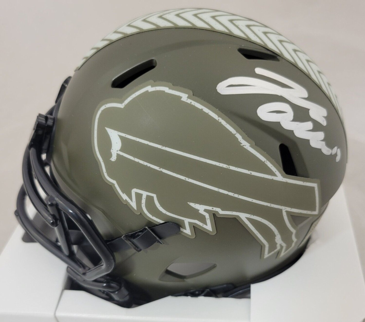 Josh Allen Autographed Signed Buffalo Bills Sts Speed Mini Helmet