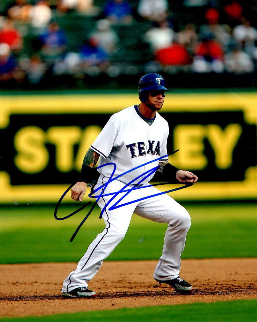 Josh Hamilton autographed Jersey (Texas Rangers)