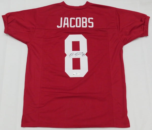 Josh Jacobs Signed Jersey (Beckett & Jacobs)