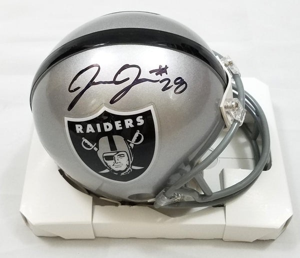 Josh Jacobs Autographed Signed Las Vegas Oakland Raiders Mini