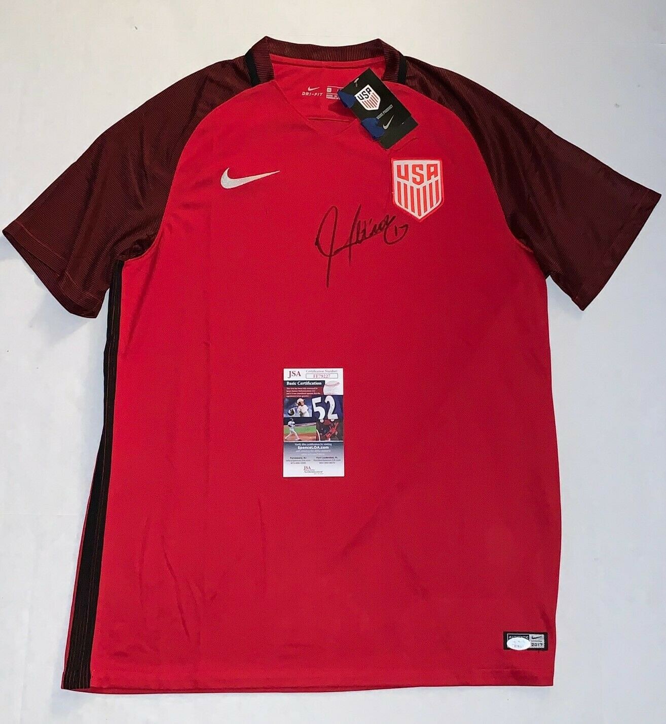 nike team usa soccer jersey