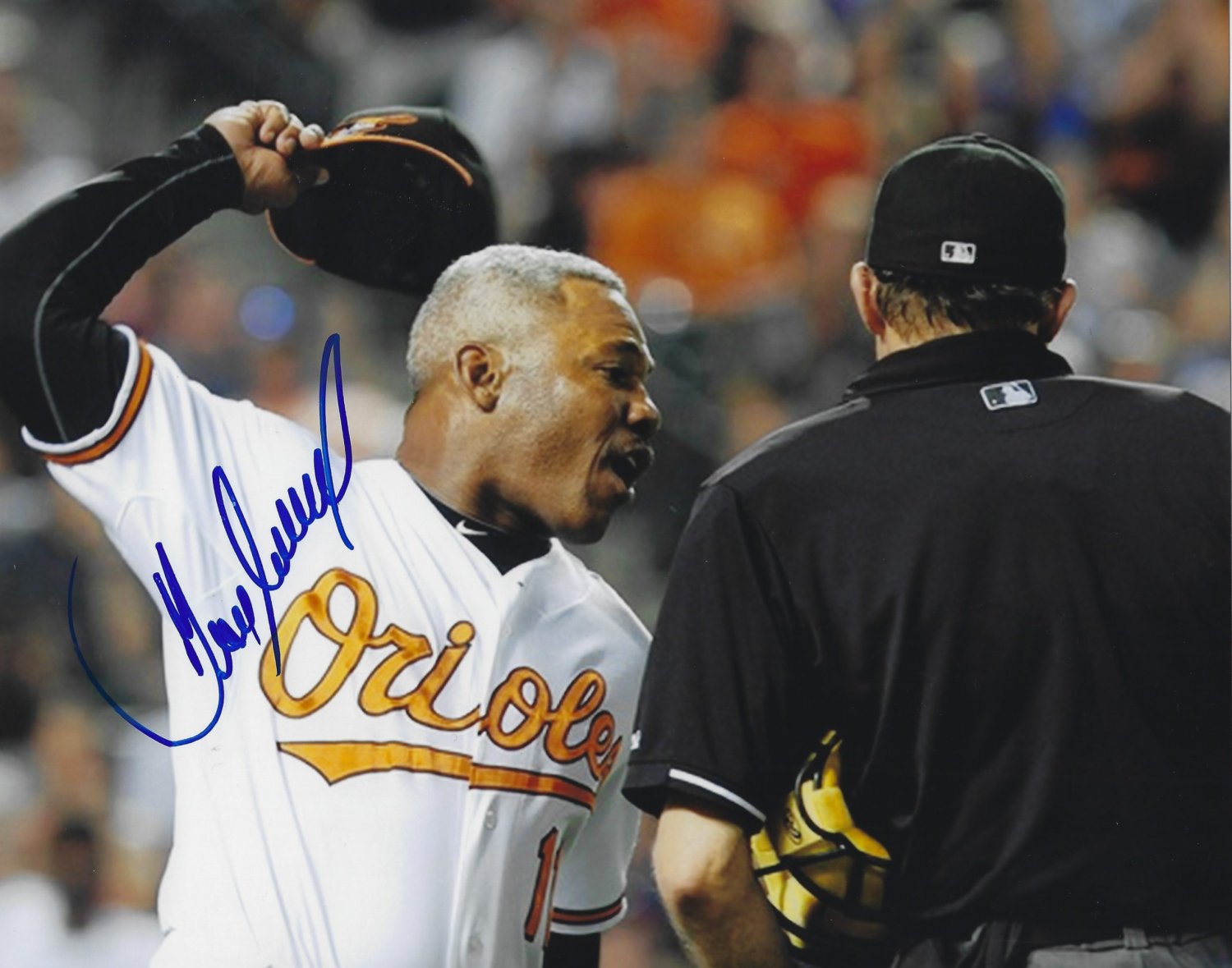 Juan Samuel Autographed Signed 8X10 Baltimore Orioles Photo