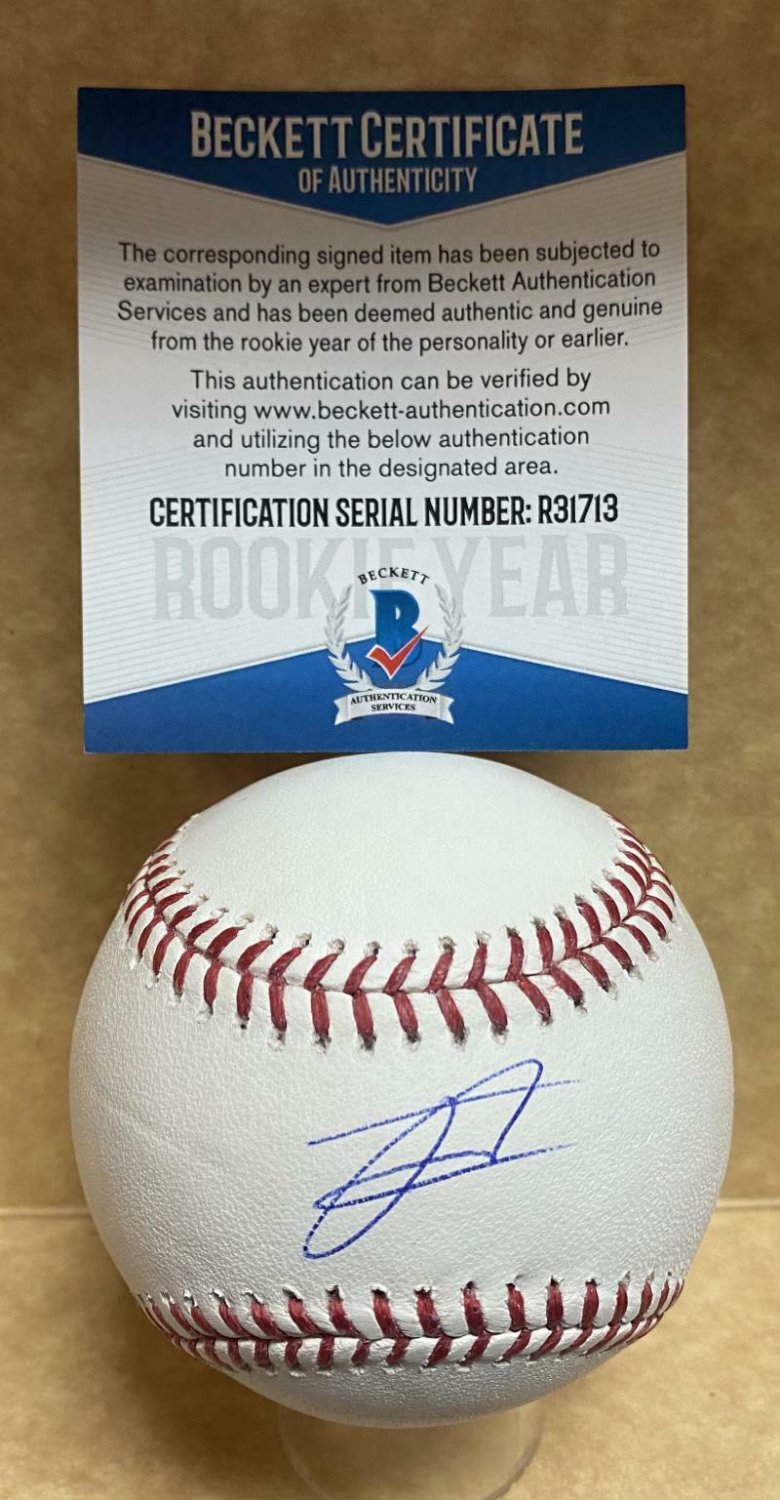 Julio Rodriguez Autographed Signed Seattle Mariners Rookie Year M.L