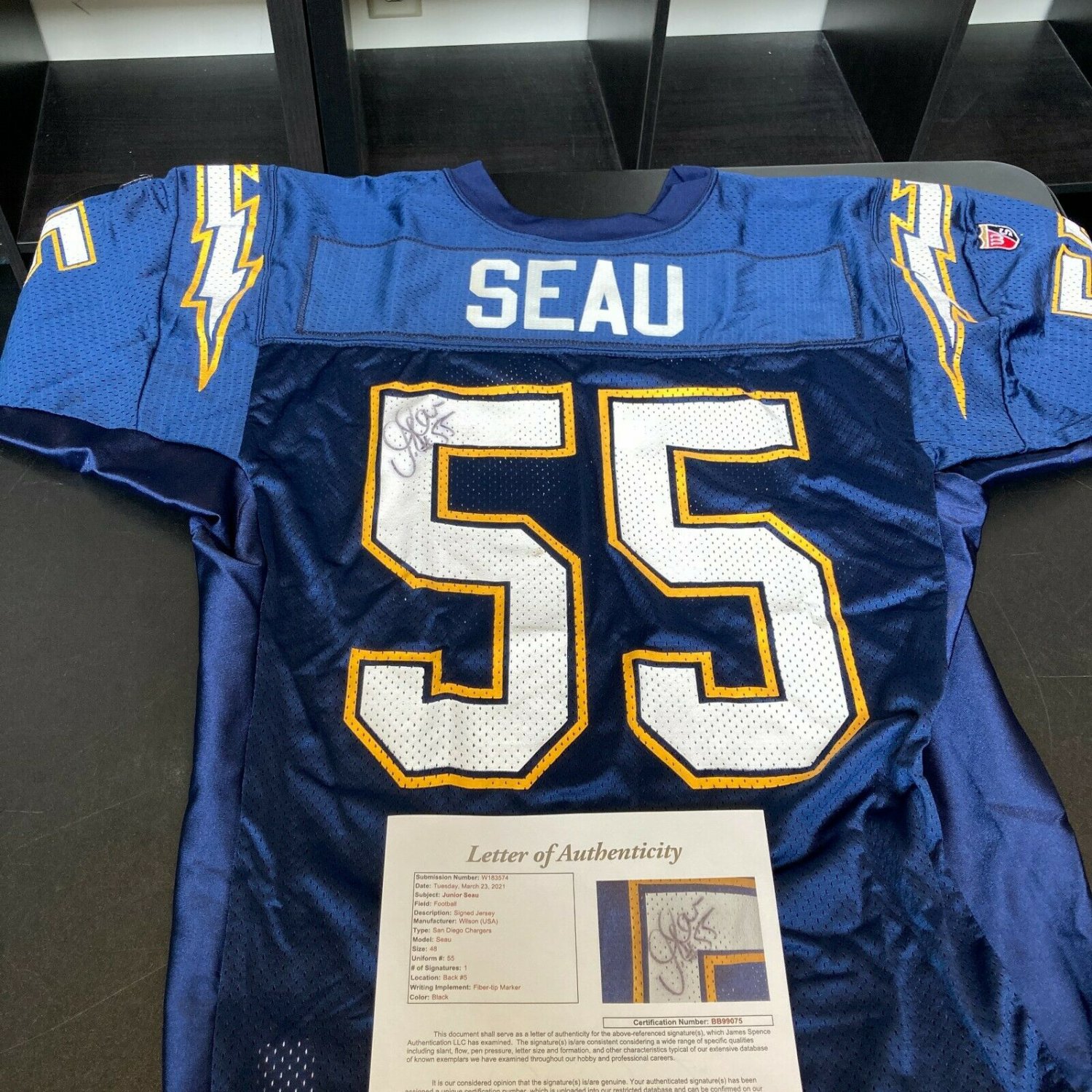 original chargers jersey