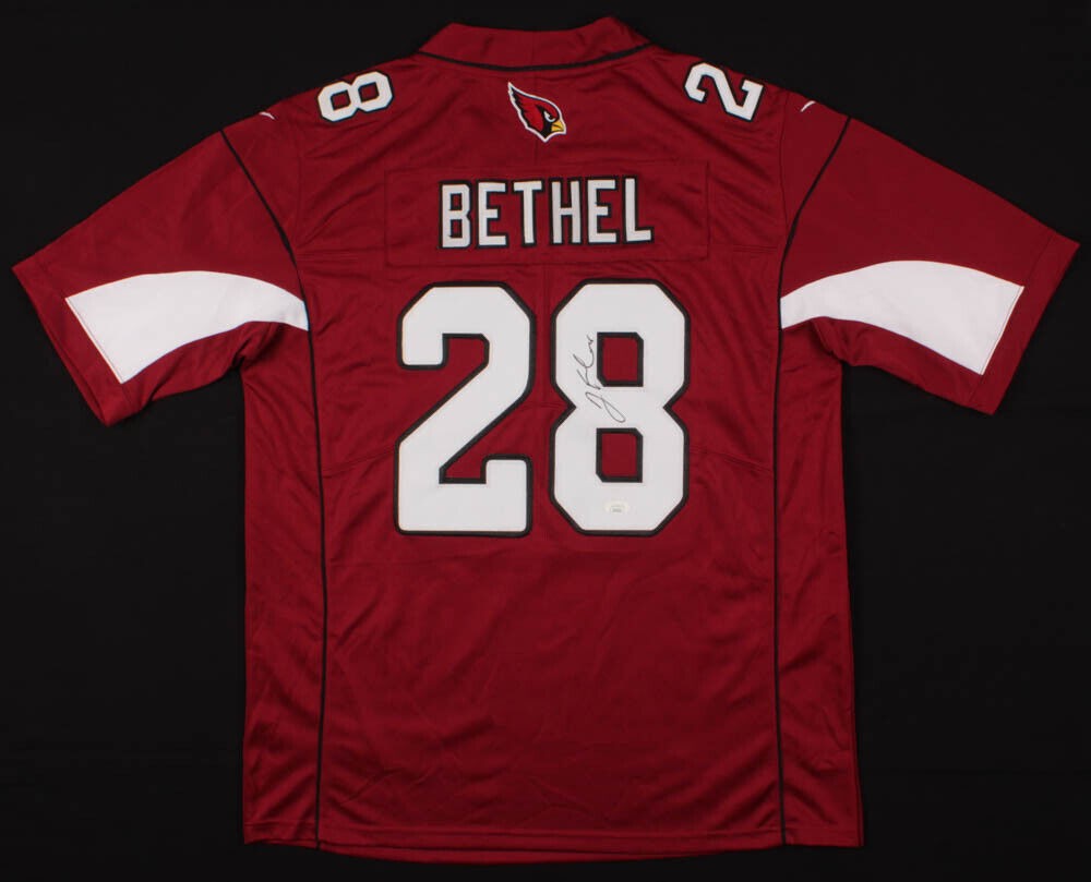 Justin Bethel Autographed Signed Arizona Cardinals Custom Jersey