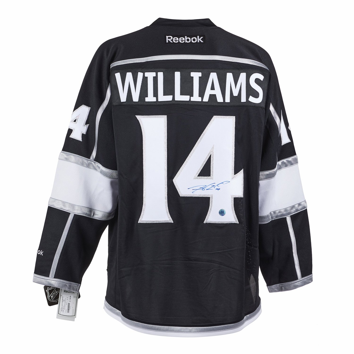 Justin Williams LA Kings Autographed Signed 2014 Stanley Cup Reebok Jersey