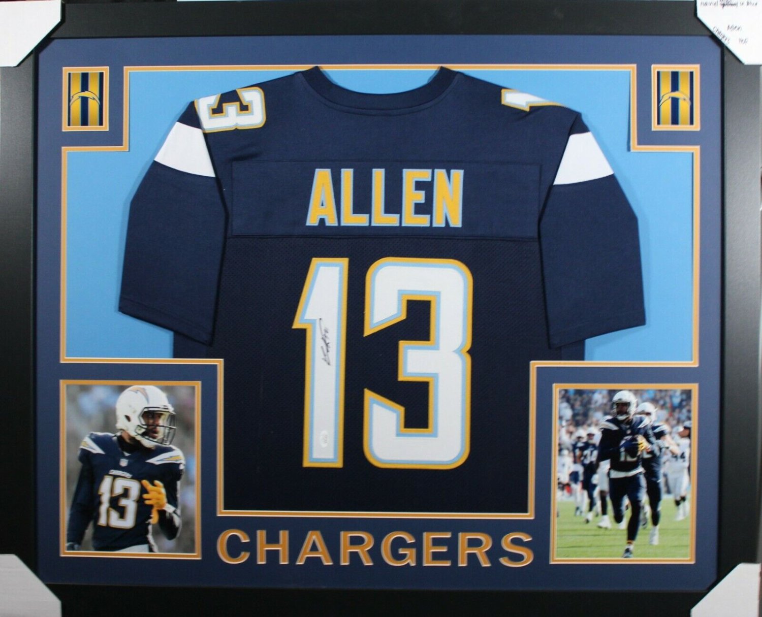 Keenan Allen Autographed Signed (Chargers Dark Blue Skyline