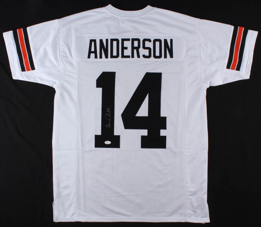 Ken Anderson Autographed Signed Cincinnati Bengals White Jersey / 1981 NFL  MVP (JSA COA)