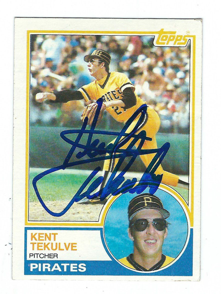 Kent Tekulve Autographed Photo