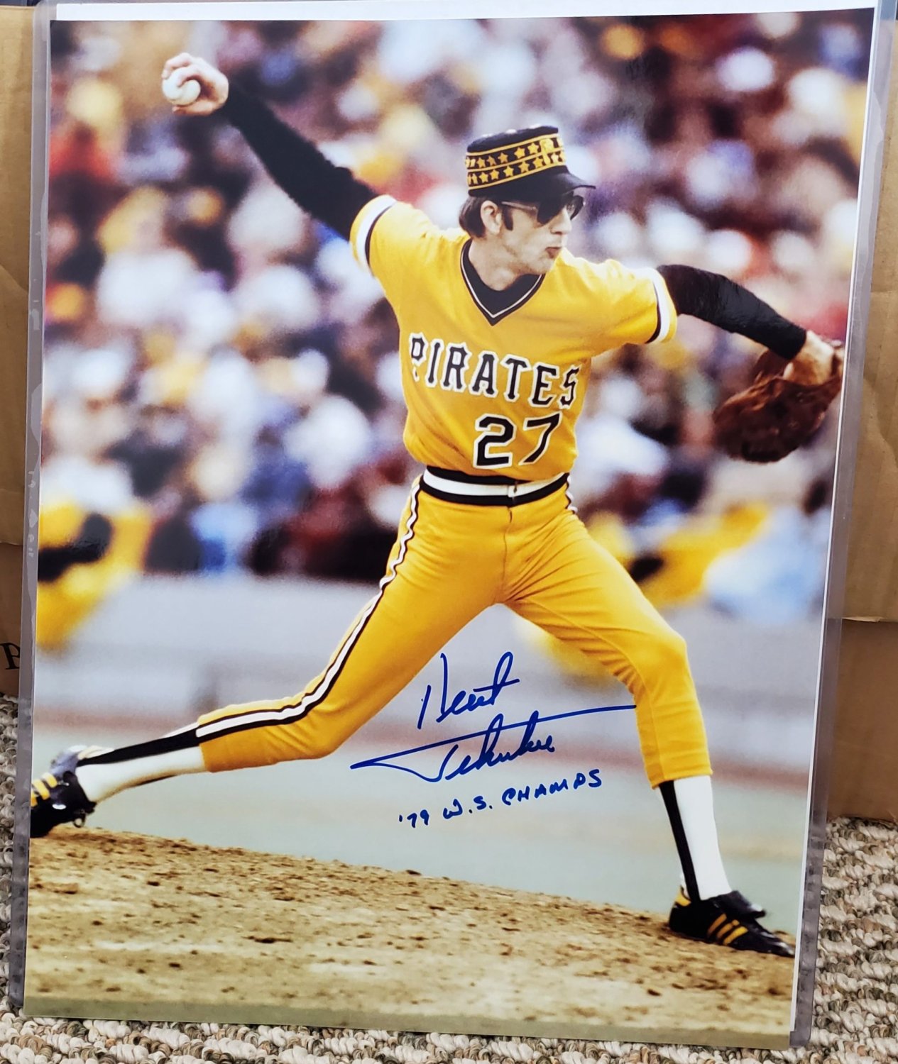 Kent Tekulve Autographed Signed Pittsburgh Pirates 11X14 Photo - Autographs