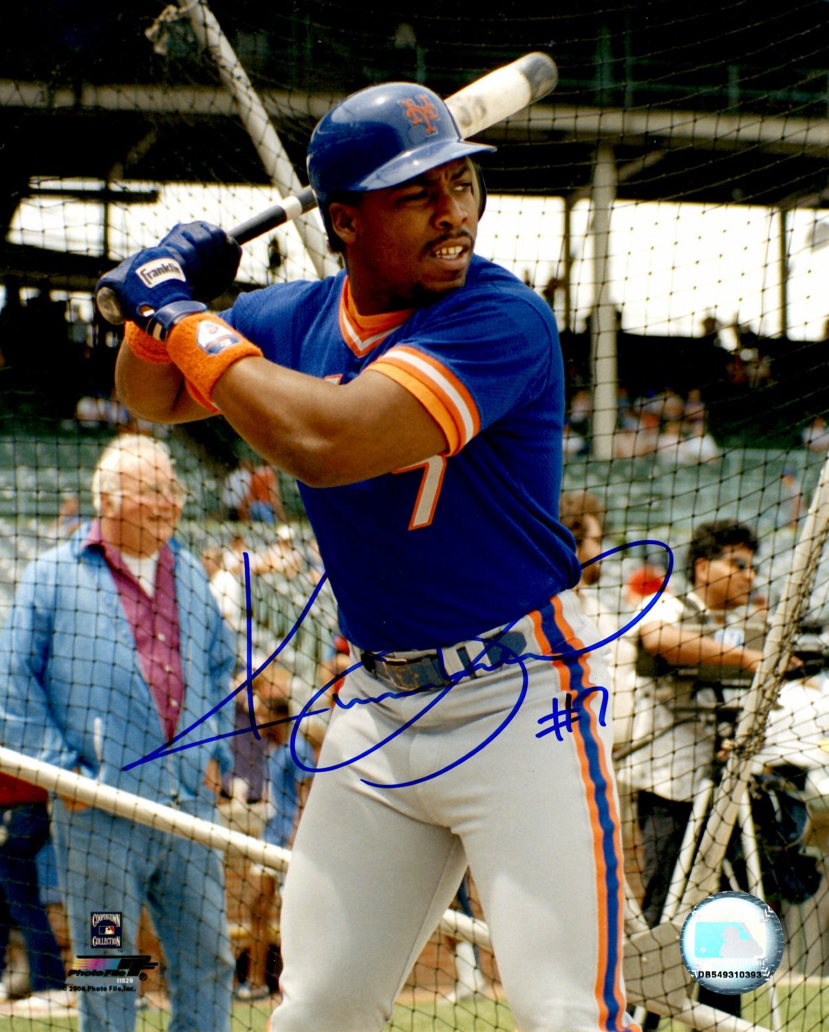 Kevin Mitchell Autographed Signed 8X10 New York Mets Photo - Autographs