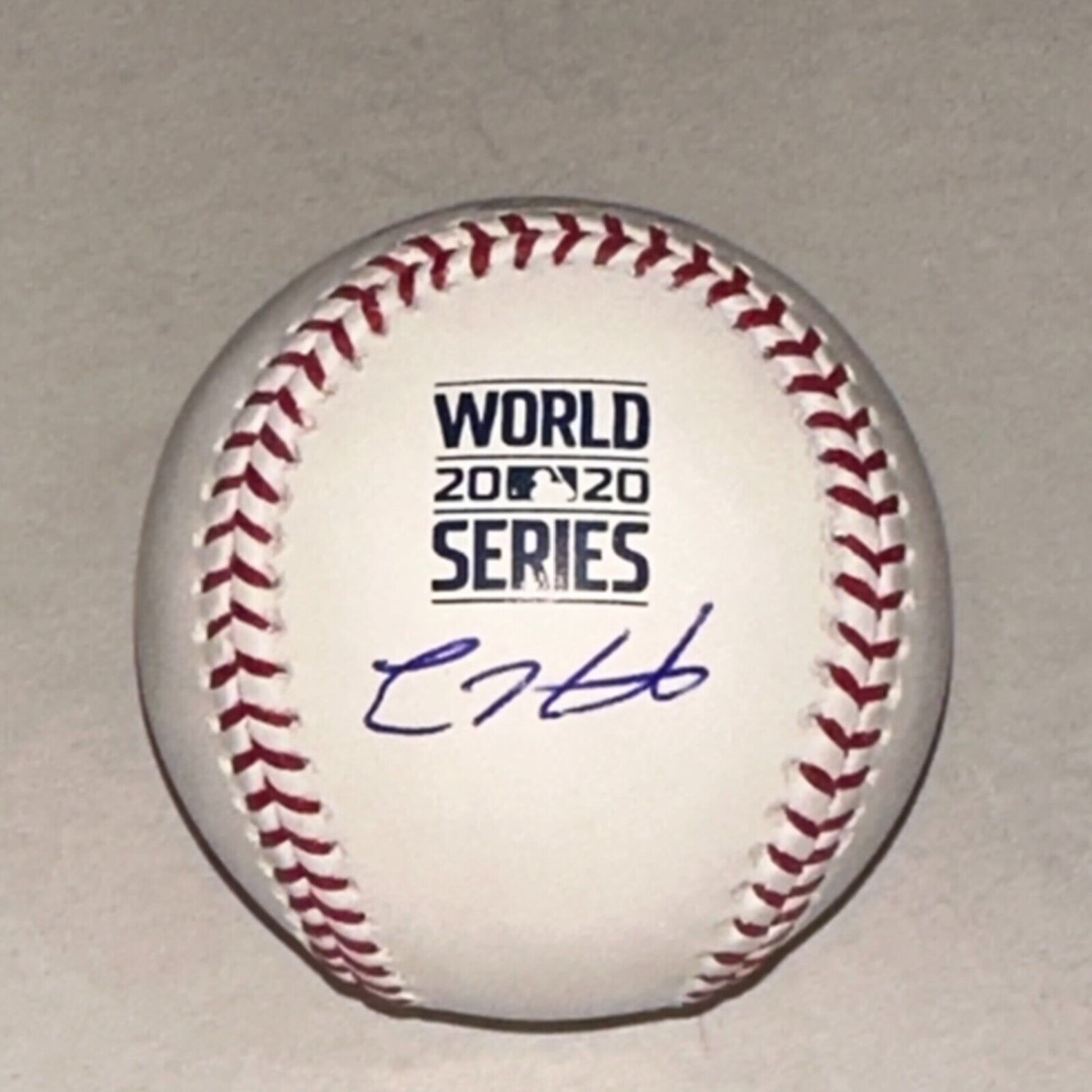 Kiki Hernandez Autographed Signed Enrique Official 2020 World Series  Baseball Beckett (Beckett)