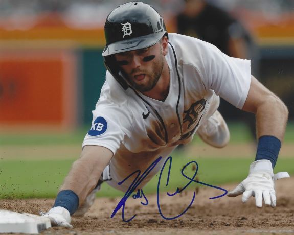 Kody Clemens Autographed Detroit Tigers Throwing 8x10 Photo