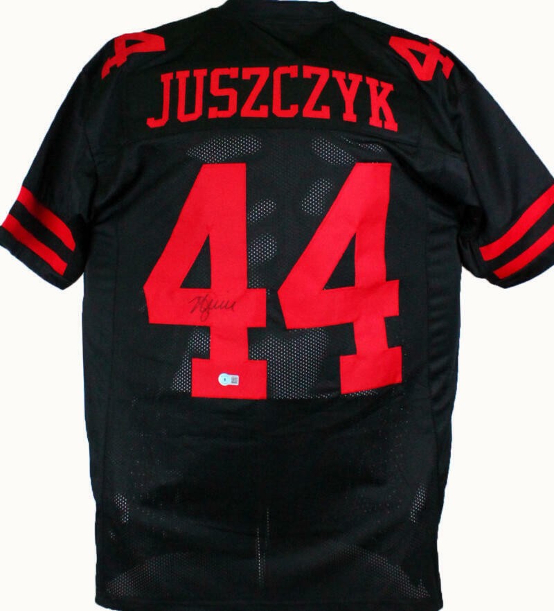 Kyle Juszczyk Autographed Signed Black Pro Style Jersey-Beckett W Hologram