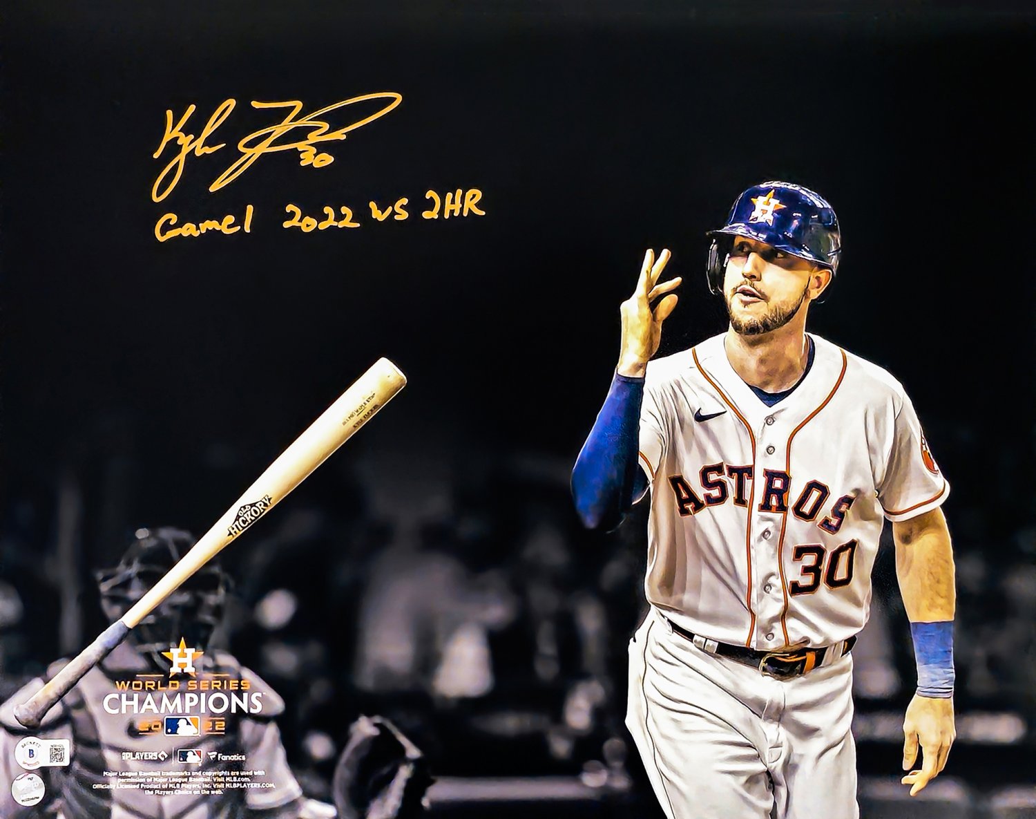 Kyle Tucker Houston Astros Autographed Fanatics Authentic 2022