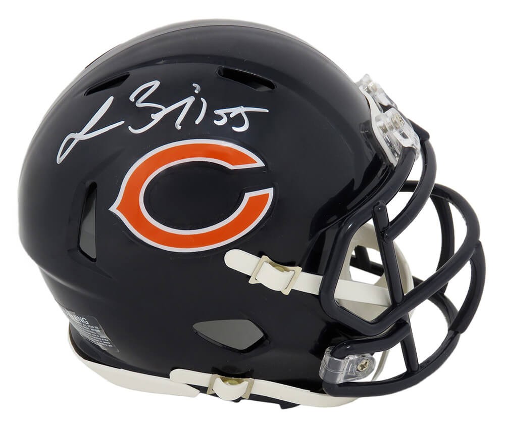 Lance Briggs Autographed Signed Chicago Bears Riddell Speed Mini Helmet