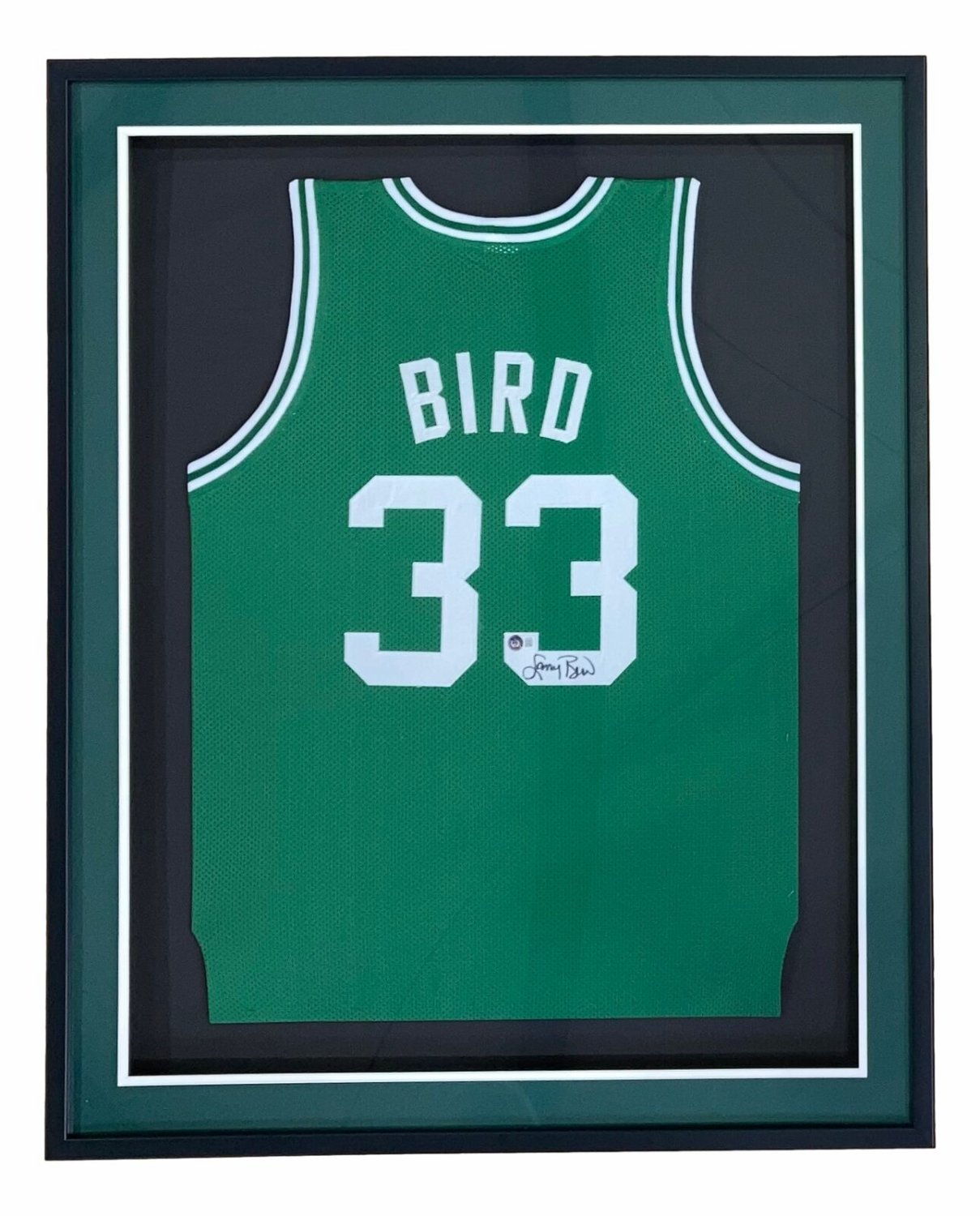 Larry Bird Signed Custom Green Pro-Style Basketball Jersey BAS ITP – Sports  Integrity
