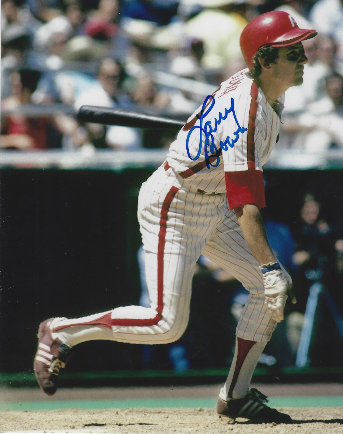 Larry Bowa Signed Autographed Philadelphia Phillies Jersey 
