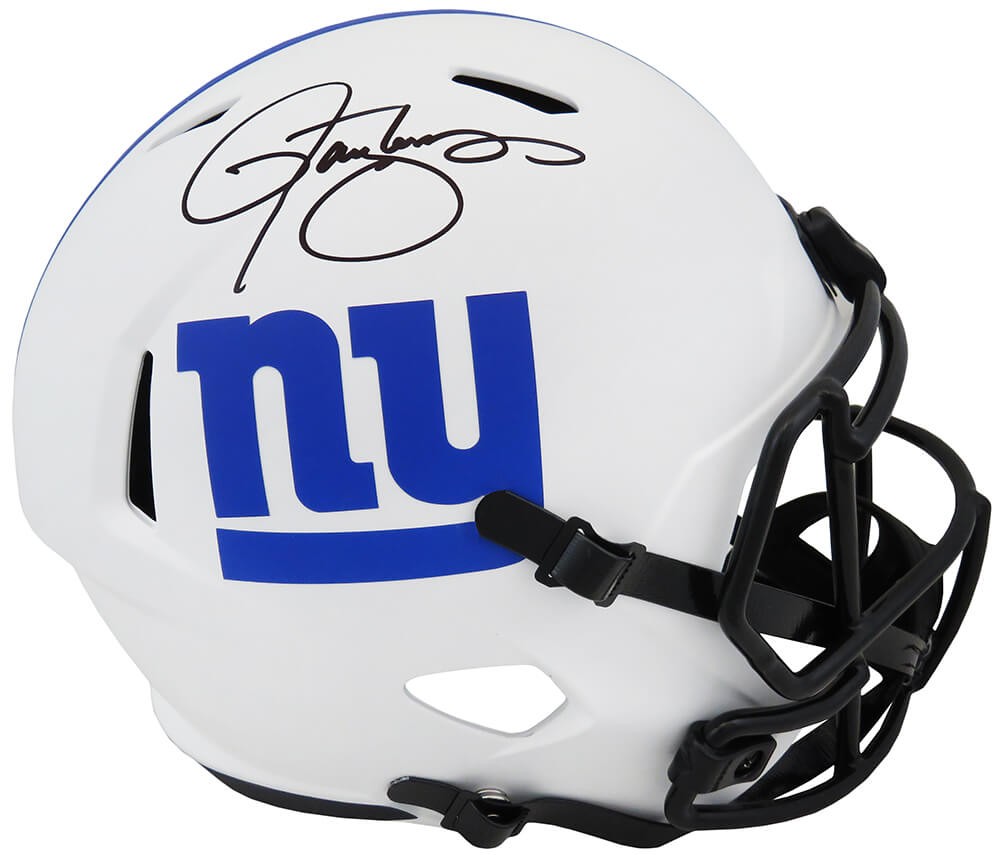 Lawrence Taylor Autographed Signed New York Giants Lunar Eclipse Riddell  Full Size Speed Replica Helmet