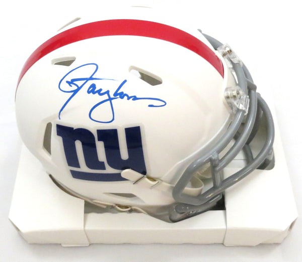 Lawrence Taylor- Autographed Signed New York Giants Riddell Matte