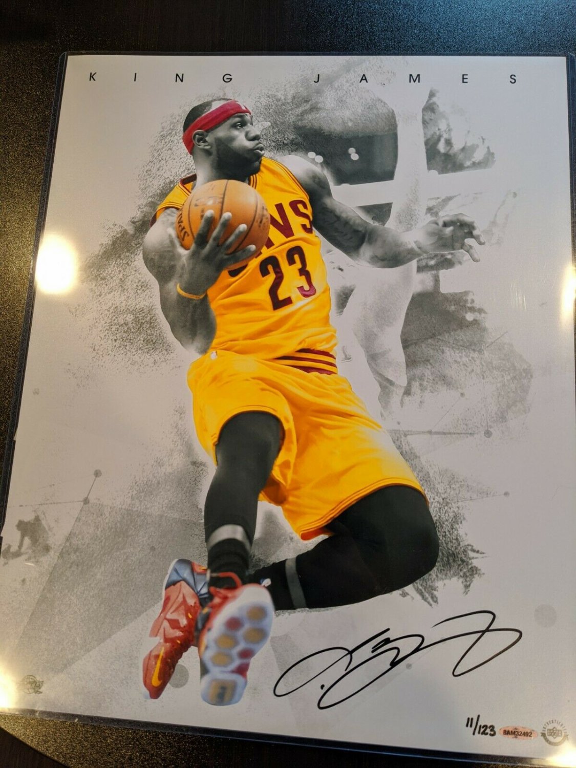 lebron james autographed memorabilia