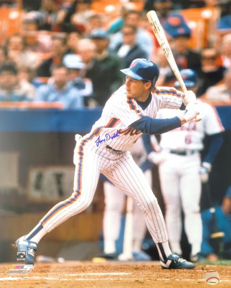 Lenny Dykstra, NY Mets, Signed 8x10 Photograph