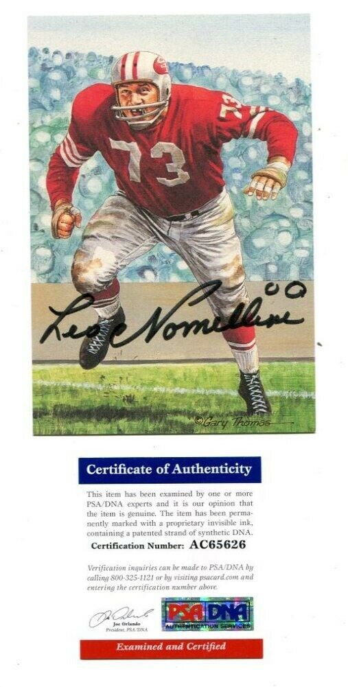 leo nomellini jersey